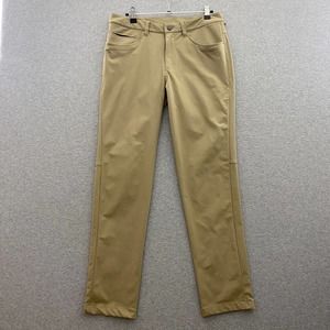 Lululemon ABC Pants Mens 30 Utilitech Brown Khaki Stretch